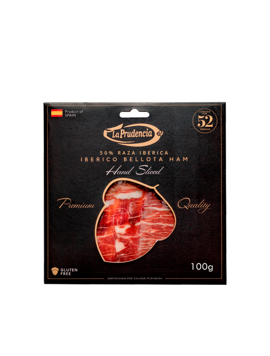 Hand sliced Bellota Iberian Ham 100g